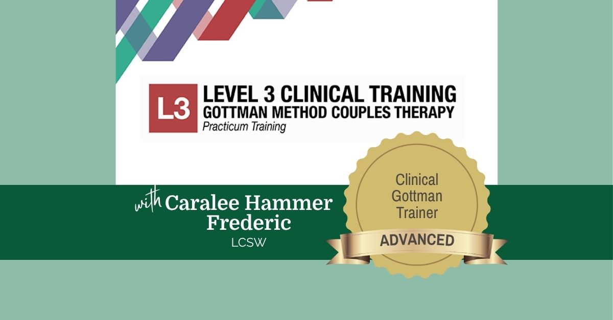 Gottman Level 3 Training logo
